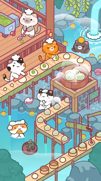 Cat Cooking Bar - Food game Mod Screenshot 3