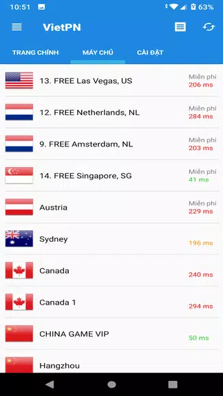 VIETPN High speed VPN Screenshot 3