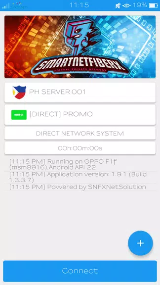 SmartNetFiberX VPN - PRO Screenshot 1