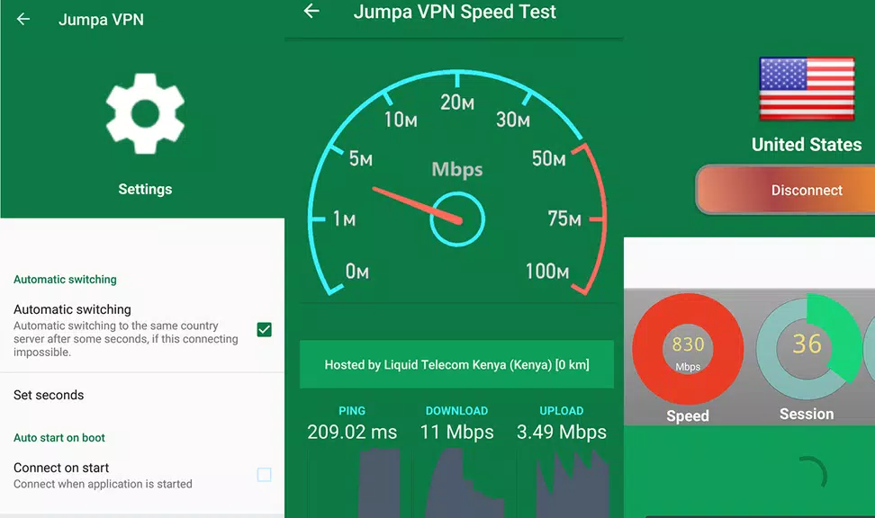 Jumpa FREE VPN - Stay Safe, Access Anything Screenshot 3