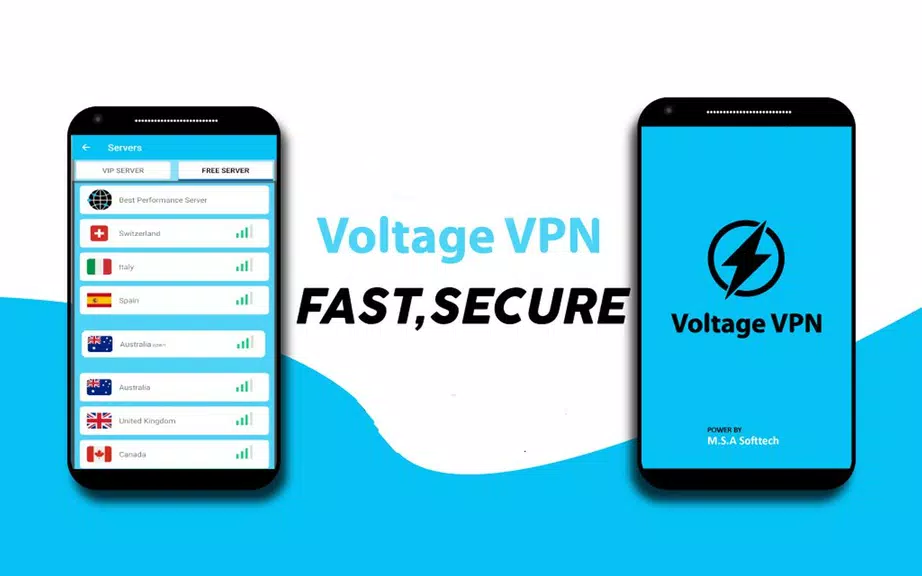 Voltage VPN: Fast Server & Secure VPN Screenshot 2