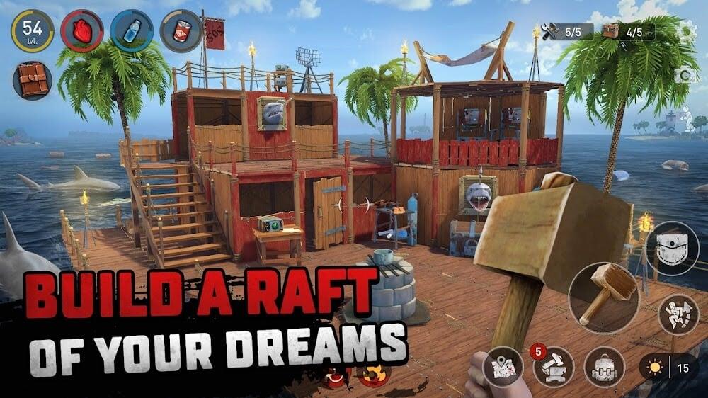 Raft Survival: Ocean Nomad Screenshot 3