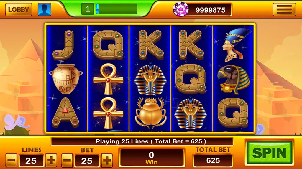 Caesar & Cleopatra Slots Vegas Casino Machines Screenshot 3