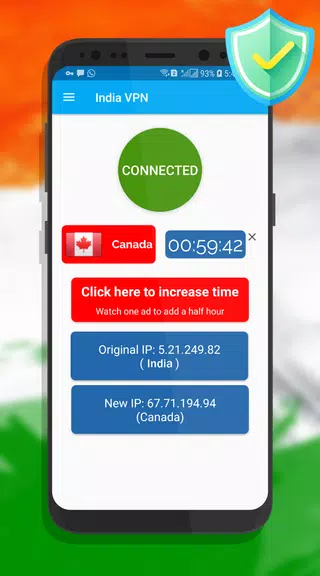 India VPN - Unlimited , Free Screenshot 2