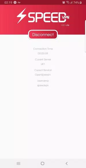 SpeedVPN lite Screenshot 3