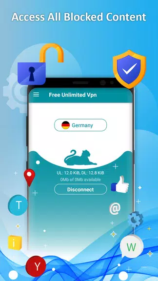 VPN Unblocker - Proxy Free Secure VPN Browser Screenshot 3