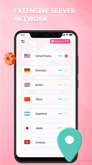 Elephant VPN: Super Fast VPN Screenshot 2