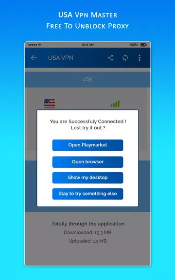 USA VPN MASTER - Free To Unblock Proxy Screenshot 3