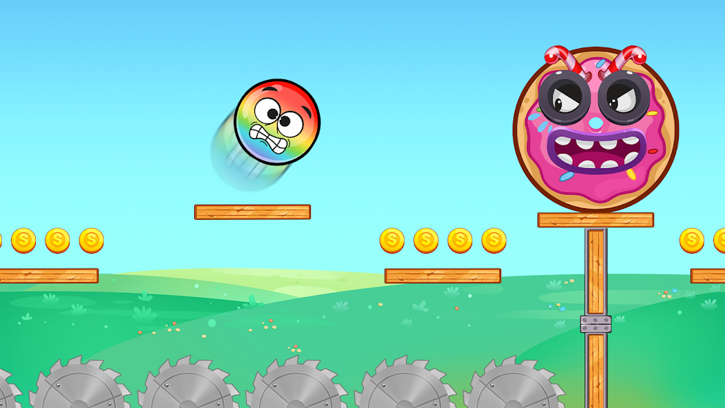 Rainbow Ball Adventure Mod Screenshot 3