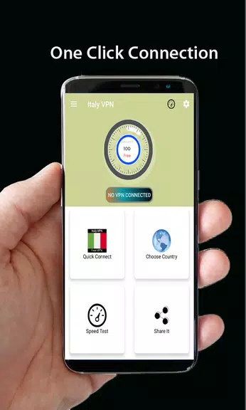 Italy VPN Free Vpn Italy - VPN Master opera VPN Screenshot 1