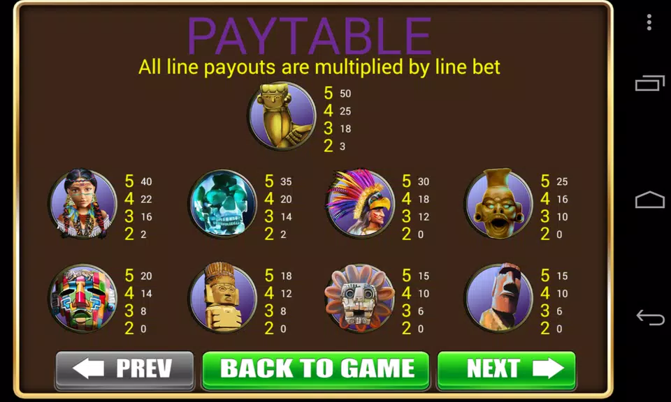 Slot Casino - Maya's Secret Free Slot Machine Game Screenshot 4