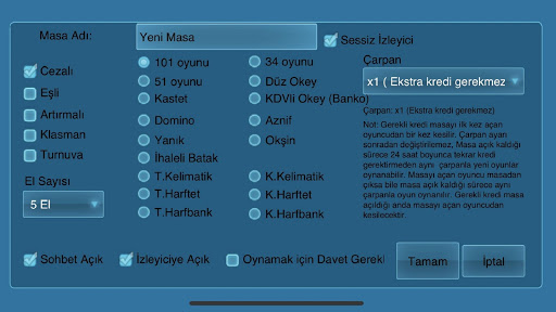 101 Okey Domino hakkarim.net Screenshot 3