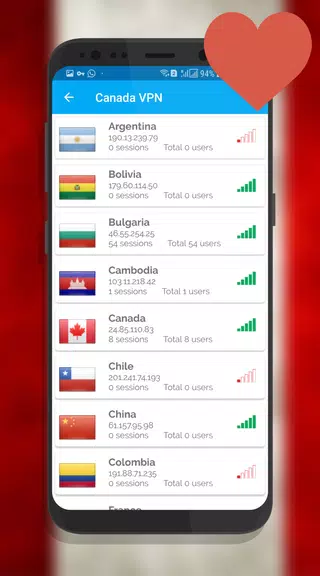 Canada VPN  - Unlimited , Free Screenshot 2