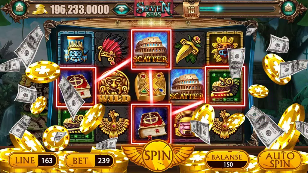 Lucky Slots Machine-Real free monopoly casino game Screenshot 3