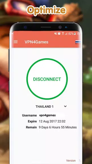 VPN4Games - VPN Speed Up Online Games Screenshot 2