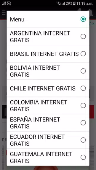 Internet gratis VPN Android 2019 Screenshot 3