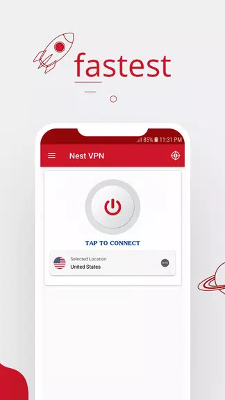 Nest VPN Free Server & torbo vpn free Screenshot 1