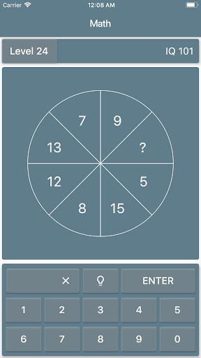 Math Riddles: IQ Test Screenshot 1
