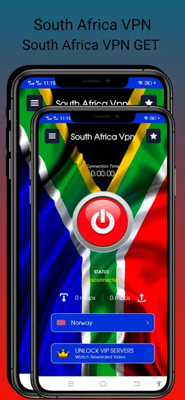 South Africa VPN Screenshot 1