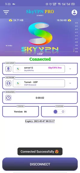 SkyVPN pro Screenshot 3