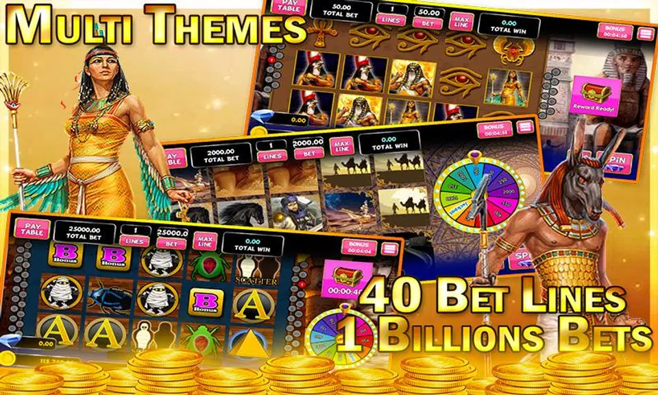 Cleopatra Pharaoh Slots 777 WI Screenshot 3