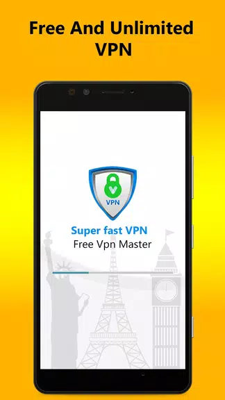 Super Fast Free Vpn: Turbo Vpn Proxy Master Screenshot 1