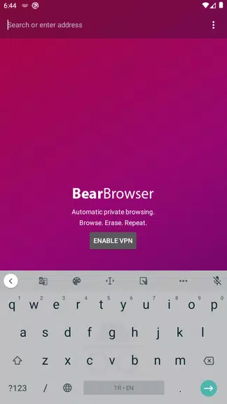 Bear VPN Browser - Simple and Fastest Browser VPN Screenshot 1