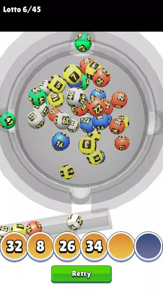 3D Lotto Lottery 6/45 Screenshot 2