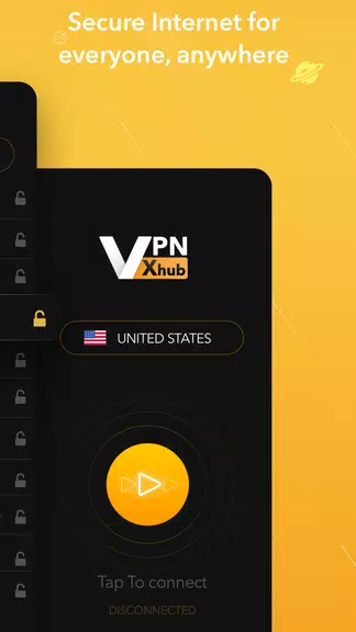 VPN xhub Master - Unlimited & Fast Security Proxy Screenshot 2