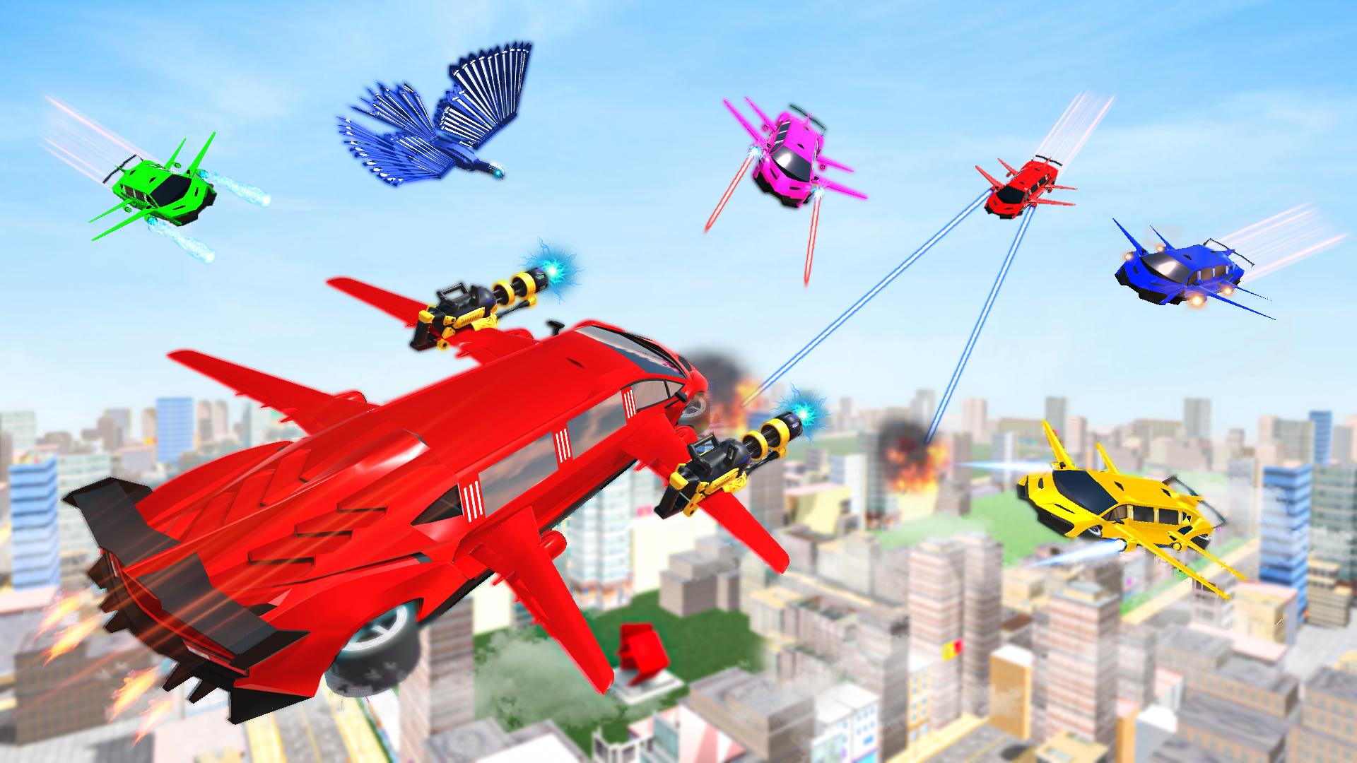 War Robot Pigeon Car Games Mod Screenshot 2