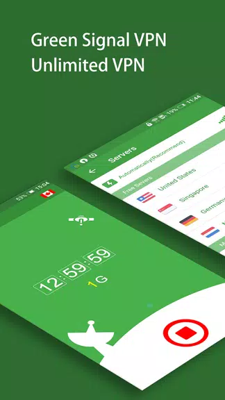 Green Signal VPN - A Fast, Unl Screenshot 1