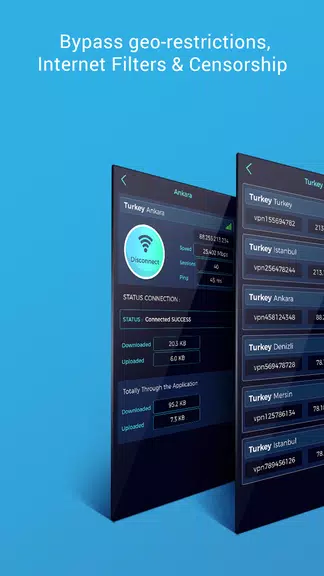 Turkey VPN Free - Easy Secure Fast VPN Screenshot 3