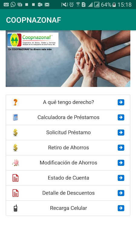 CoopnazonafMovil Screenshot 1