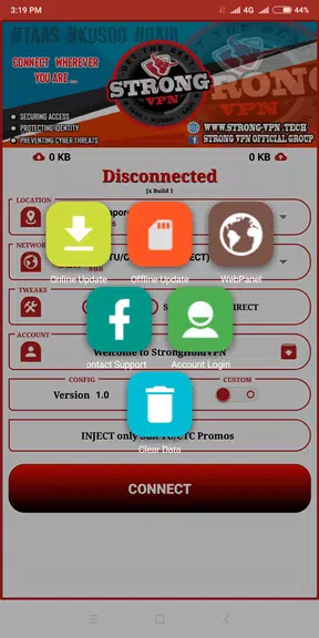 StrongHoldVPN Extreme Screenshot 2