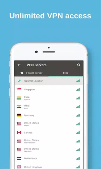 SuperVPN Free VPN Mastar Turbo VPN Unblock Proxy Screenshot 1