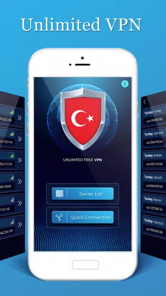 Turkey VPN Free - Easy Secure Fast VPN Screenshot 2