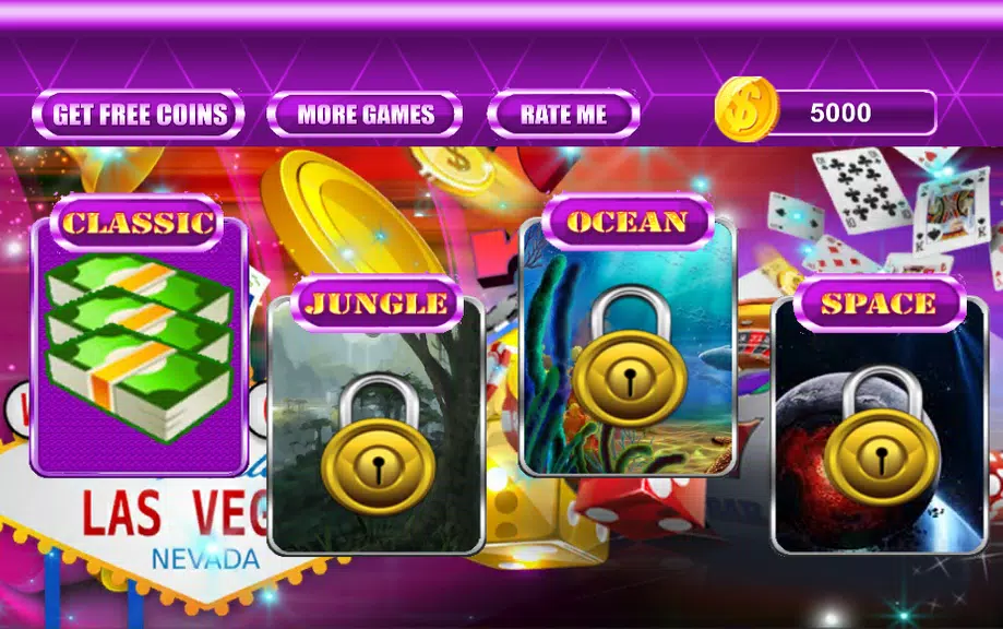 Vegas Slots Lv No Deposit Screenshot 1