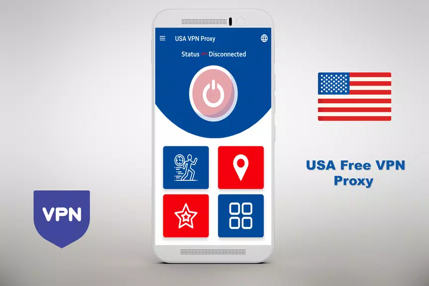 USA VPN - Get free USA IP - VPN  ⭐⭐⭐⭐⭐ Screenshot 4