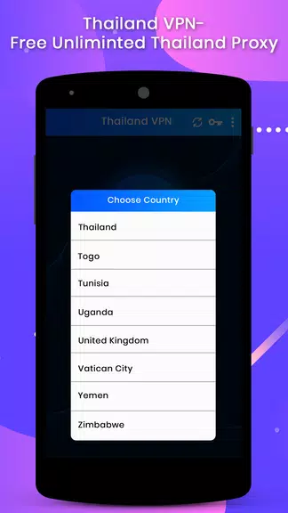 Thailand VPN-Free Unlimited Thailand Proxy Screenshot 4