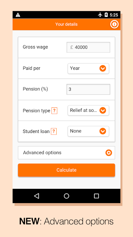 SalaryBot Salary Calculator Screenshot 2