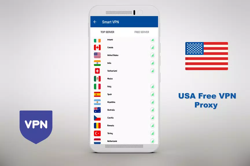 USA VPN - Get free USA IP - VPN  ⭐⭐⭐⭐⭐ Screenshot 3