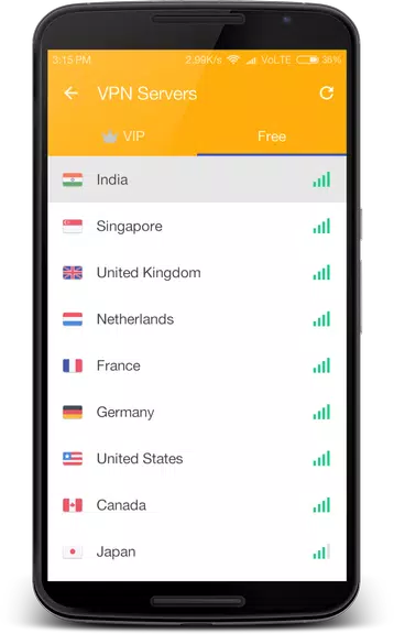 VPN MASTER-INDIA Screenshot 3