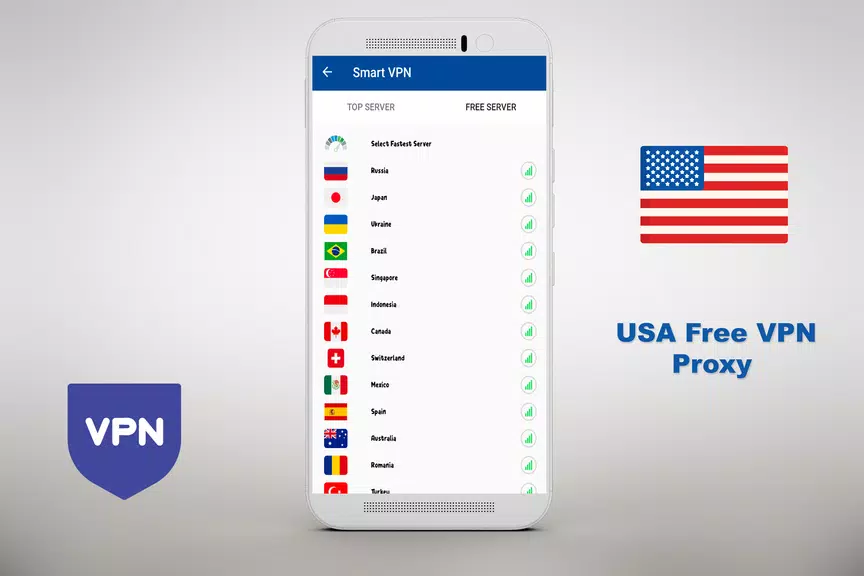 USA VPN - Get free USA IP - VPN  ⭐⭐⭐⭐⭐ Screenshot 2