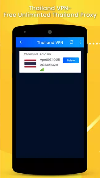 Thailand VPN-Free Unlimited Thailand Proxy Screenshot 3