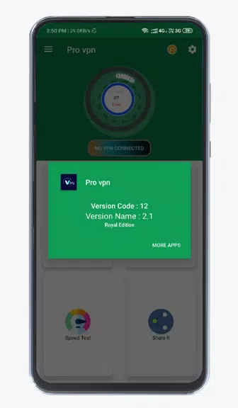 Pro vpn and speed tester Screenshot 2