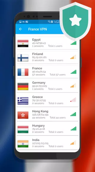 France VPN - Unlimited , Free Screenshot 4