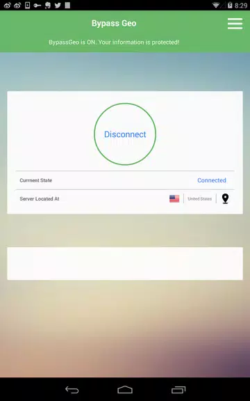BypassGeo unlimited VPN/PROXY Screenshot 2