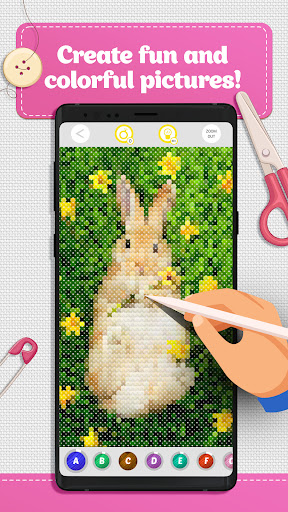 Cross Stitch Coloring Art Screenshot 3