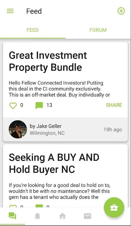 Connected Investors Screenshot 2