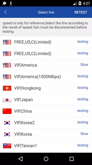 Shark VPN - Simple & Fast Screenshot 2